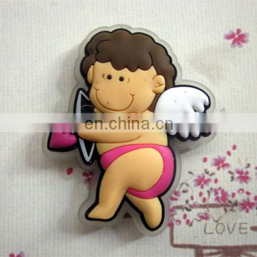 Valentine Cupids soft pvc fridge magnets for promotional gifts