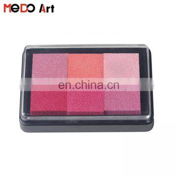 Elegent Plastic Sponge Gradient Pink Ink Absorber Pad