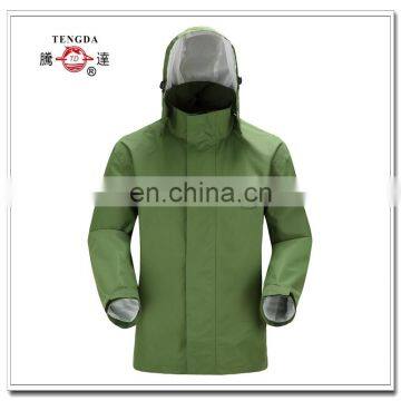 OEM Polyester Breathable Soft Waterproof Jackets for Adult photo-2