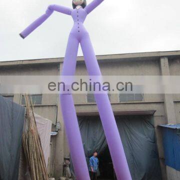 Customized Multicolordouble Legs Giant Inflatable Air Dancers Inflatable Wave Man photo-2