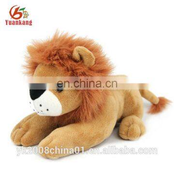 best supplier custom made toys stuffed animals cute big head lion plush doll toys