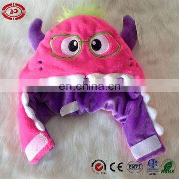 Dark pink wear glass animal shape hat kids gift