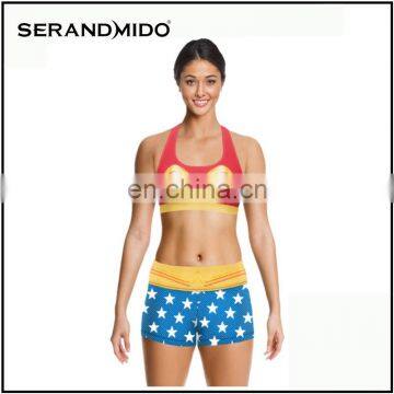 Wholesale Women Elasticated Waistband Gym Fitness Sport Leggings