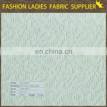 top one china tea knitted jacquard fabric high quality jacquard jersey soft bag jacquard knitting pattern scarf hat and glove