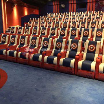 Public luxury power reclining cinema sofa theater seats