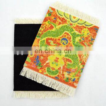 woven silicone cup mat