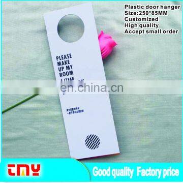 Custom Disposable Plastic Pvc Door Hanger,Wholesale Hotel Do Not Disturb Door Hanger photo-5