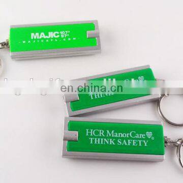 2017 Promotional LED Keychain LED Flashlight Keyrings LED Keylight