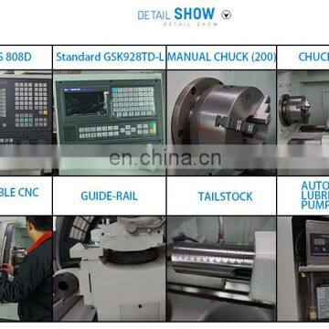 Fanuc Cnc Lathe Machine, Bench Lathe CK6136A