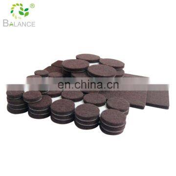 Furniture adhesive felt circles, adhesive skid protector for furniture