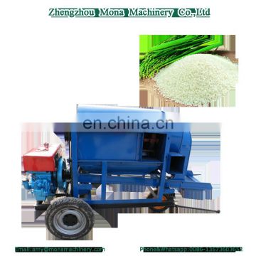 Successed technical reliable quality wheat seed thresher and huller machine for sale