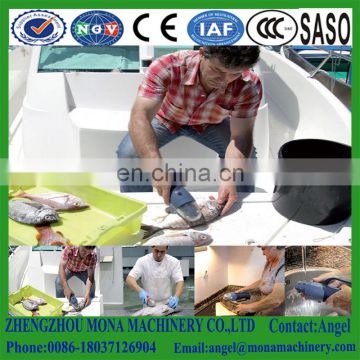 2016 innovative tools and equipment in fish processing; battery operated fish scale remover