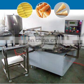 Electric Egg Waffle Maker Ice Cream Machine Cone Ice Cream Waffle Cone Make photo-3