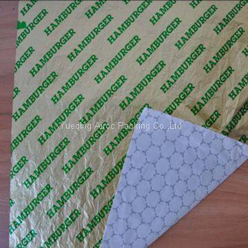 Hamburger Aluminum Foil Laminated Paper