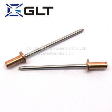 Copper Pop Domed Head Sealed Type Blind Rivets photo-4