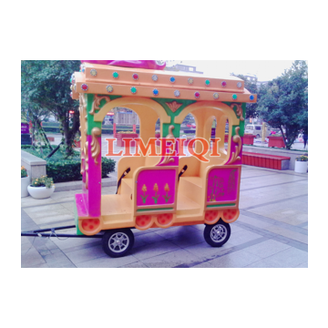 14 Seats Animal Train Funfair Rides Elephant Electric Track Train photo-2