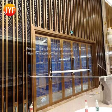 Jyf0059 Cheap Modern Bedroom Metal Panel Room Dividers Stainless Steel Home Partitions Screen Decorative Steel Screens Partition