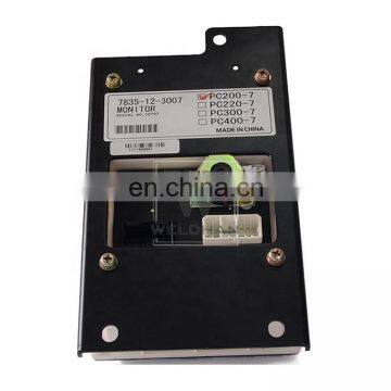 Excavator Monitor Display Panel PC400-7 PC450-7 LCD Screen Panel For Excavator 7835-12-2003 Monitor Instrument Panel