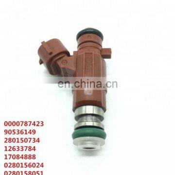 Finely processed Car Fuel Injector OEM 0000787423 90536149 280150734 12633784 17084888 0280156024 0280158051 Nozzle