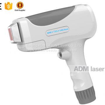 High Speed 1-10Hz Frequency 808nm Diode Laser Hair Removal Machine For Leg Rehabilitation Laser Beauty Machine With Three Wavelenght 808 755 1064nm photo-3