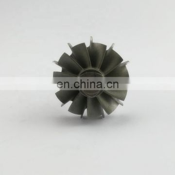 GT1544V 708450-0016 open fin/ slender Turbine wheel shaft/Turbo wheel for 740611-0002/740611-0005