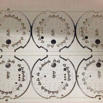 aluminum pcb 1layer pcb white mask finished hasl-lf for led light