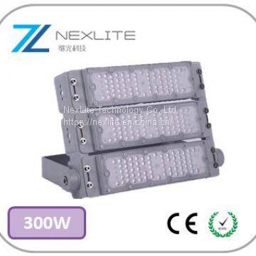 3000k Led Flood Light 300w Led Flood Light Price 120lm/w CE ROHS Stadium