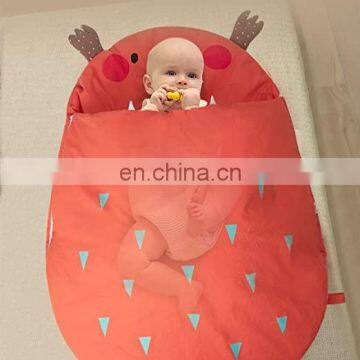 Baby Stroller Sleeping Bag Newborn Cotton Cable Baby Wrap Swaddle Toddler Baby Sleeping Bag photo-3