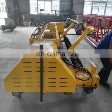 Three Roller Shaft Concrete Road Roller Paver Laying Machine Customizable Length for Sale