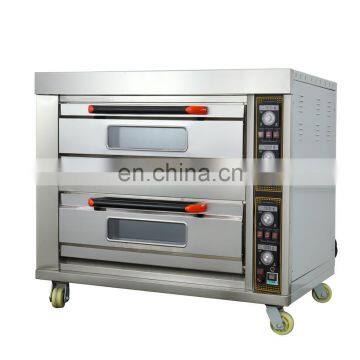 Industrial Electric Double Stone Deck Oven 380volt 3phase