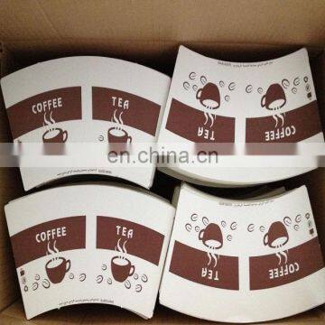 paper cup fan 4 colors flexo printing and die cutting  machine