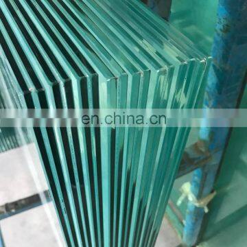 Modern Glass Floating Stairs Tempered Laminated Glass for Stairs