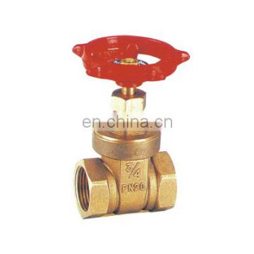 BT4007China yuhuan brass gate valve for water