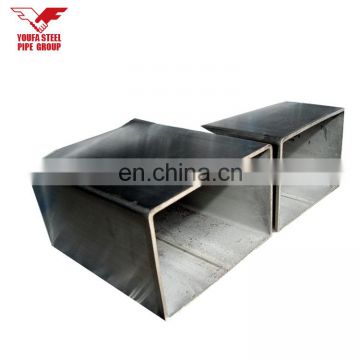 Square rectangular steel pipes price per ton steel square hollow 40x40mm steel square tube section shs