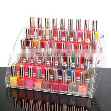 6 Sizes Nail Polish Acrylic Clear Makeup Display Stand Rack Organizer Holder