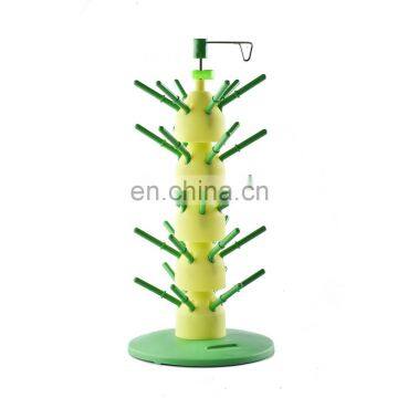 Green 30 Spools Thread Stand Stack'in Stitch Thread Tower Thread Rack photo-3