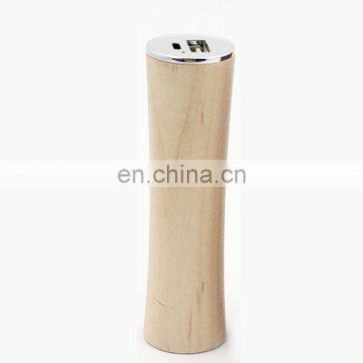 2000mAh Wood Portable Mobile Power Bank Lithium Battery Inside Wood Case Travel Battery Pack photo-3