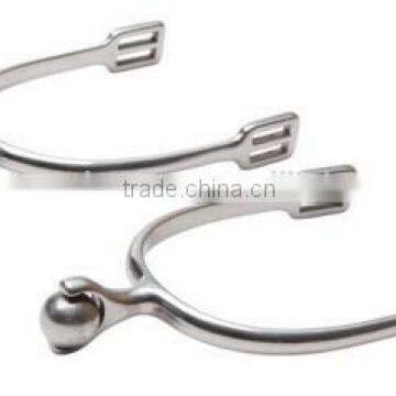 Horse Racing / Riding Roller Ball Spurs - Stainless Steel - Horse Riding Gear & Equipment (High Quality)