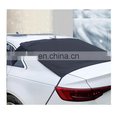 All weather universal half car sun shade cover UV protection car snow covers