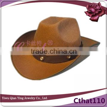 mens festival brown party favors funny cowboy hard hat