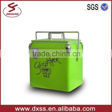 13qt metal case 6 bottle wine carrier for cars