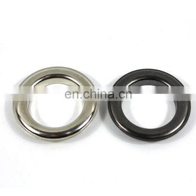 Good quality hot sale metal 60mm 40mm stainless steel/iron window curtain grommet eyelet ring