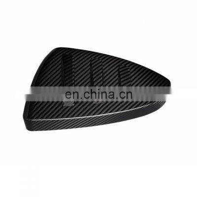 Carbon Fiber Side Rear Mirror Cover for AUDI VOLVO model replacement carbon fiber mirror cover