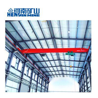 LDA Type 5ton 10ton Electric Single Girder Bridge Hoist Overhead Crane photo-2