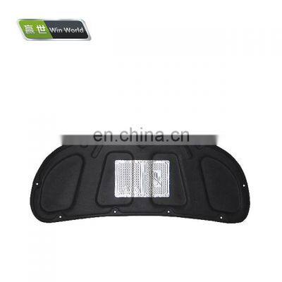 Car Engine Hood Sound Mat Proofing Deadener Heat Insulation Pad Cover for KIA K2 Carbon Fiber before 2015 Die Casting Win World