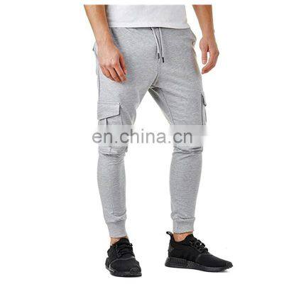 Casual Pants Men Joggers Solid Color Trousers Fitness Jogger Track Pant Plus Size S-2XL Summer Spring Joggers