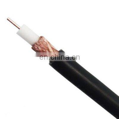 Factory supply Bare Copper CCS Conductor RG6 Rg59 Coaxial Cable