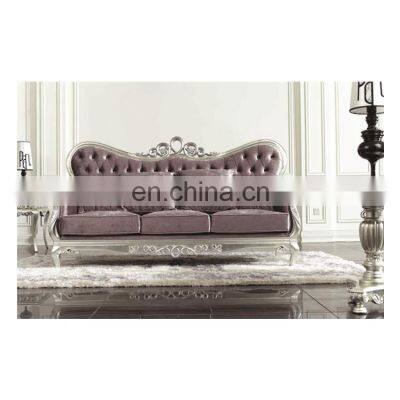 Popular Environmental protection material antique sofa set furniture living room sofas
