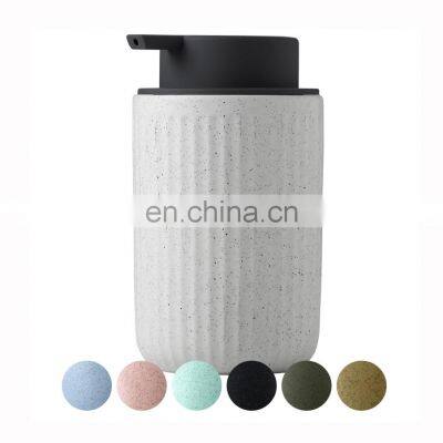 Small MOQ 200pcs New Design White Blue Black Ceramic Bathroom Accessories Sets for Hotel Household photo-2