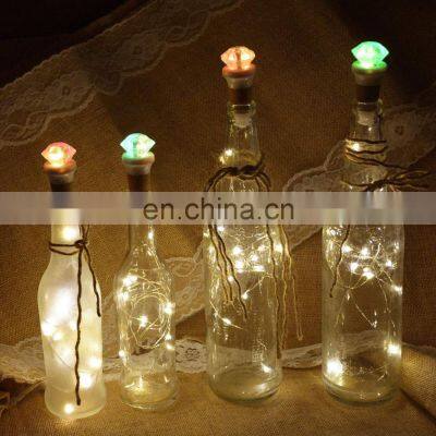 2 Pack USB Bottle Cork Lights with Color Changing Topper for Party Festival Ambiance Christmas Decor